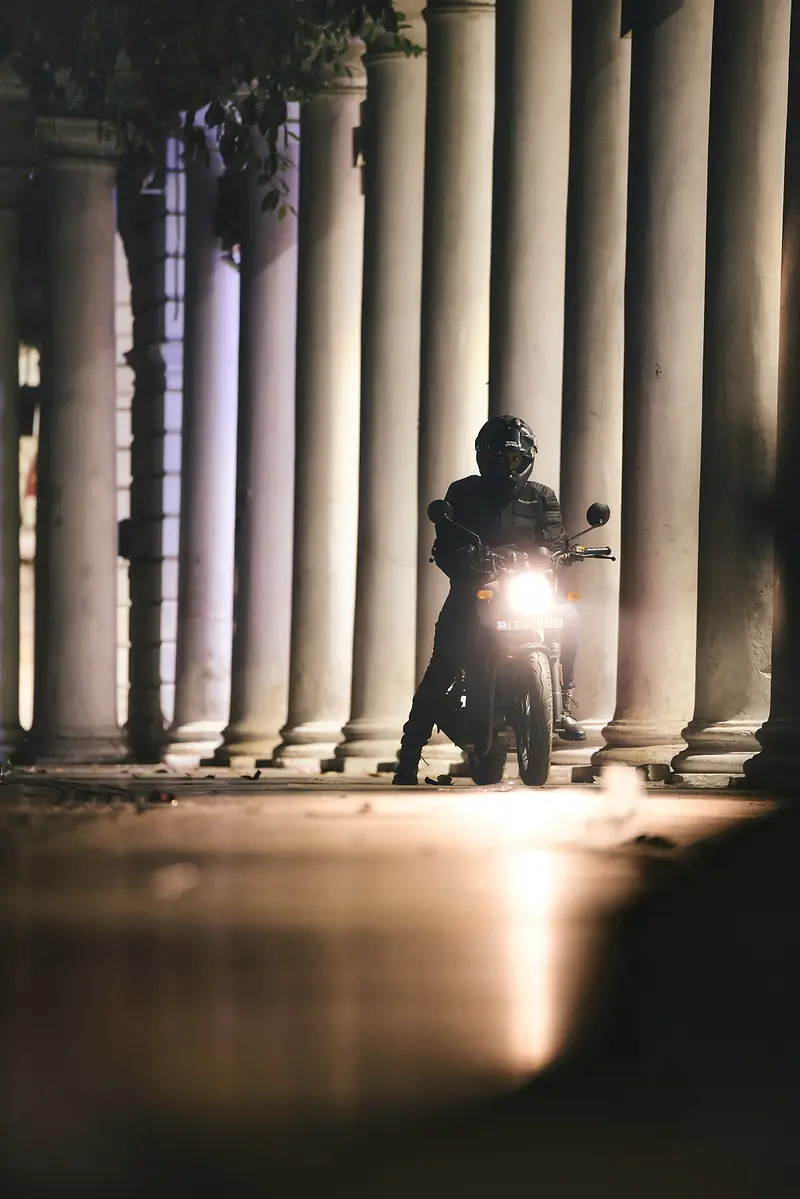 Filature à moto