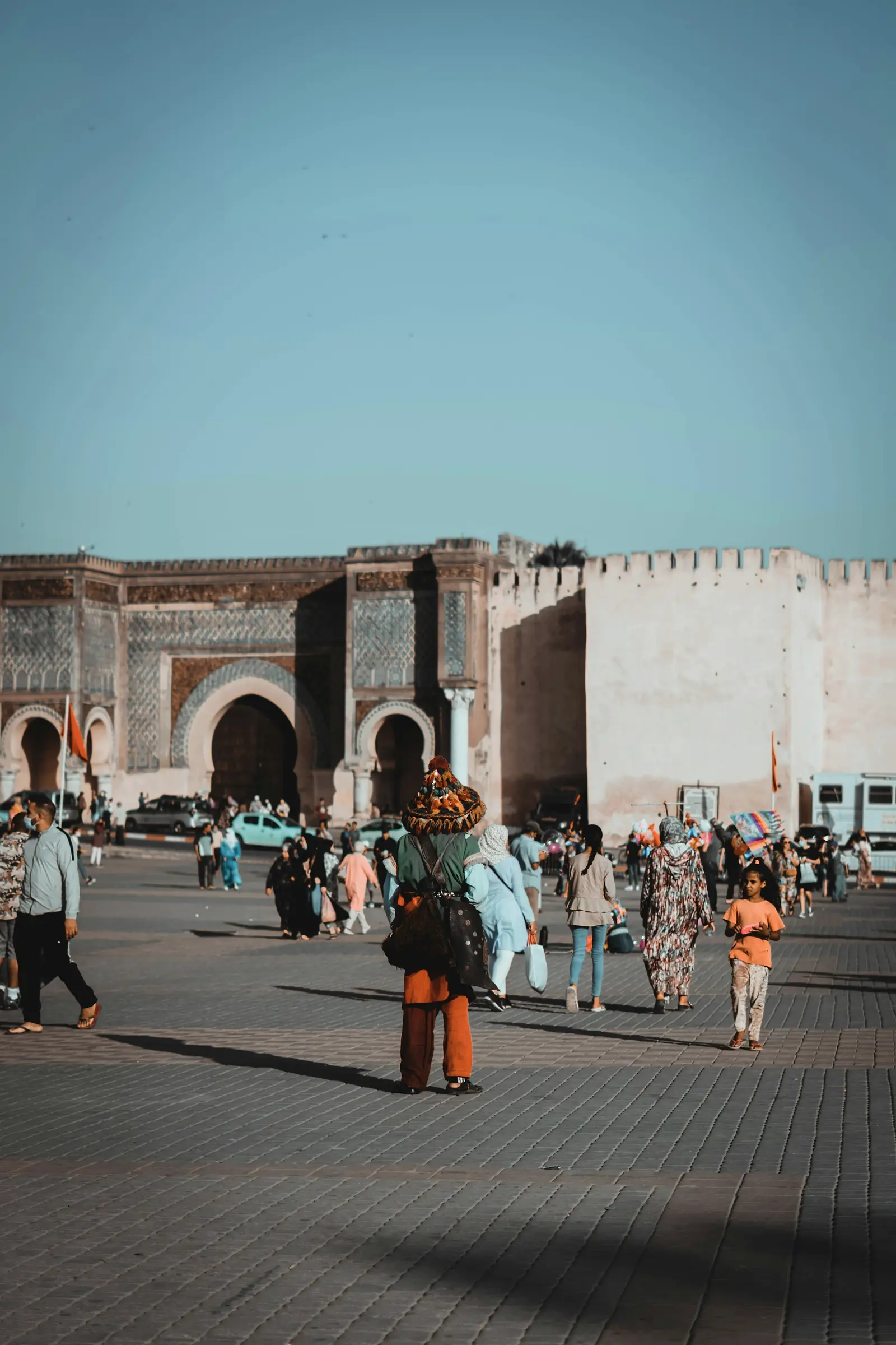 Bab Mansour, porte monumentale de Meknès