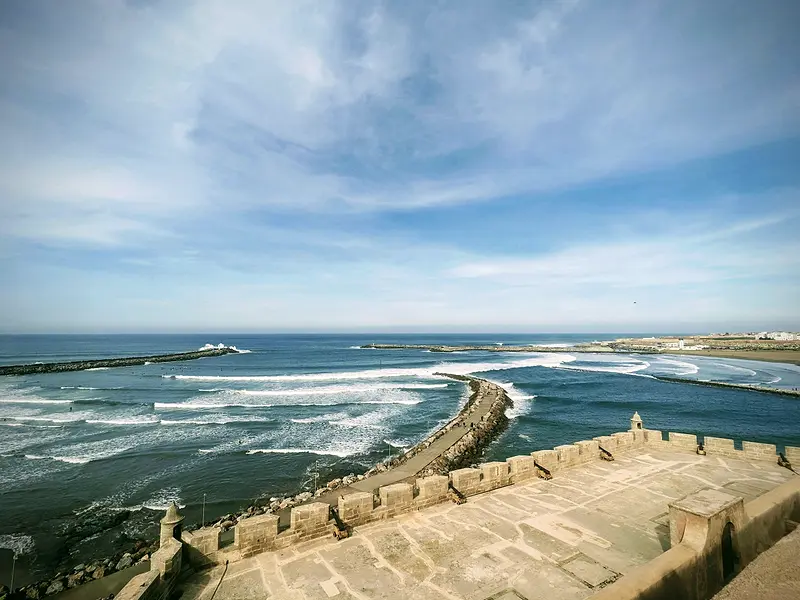 L’embouchure du Bouregreg, entre Rabat et Salé